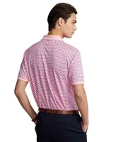 Polo Ralph Lauren Men's Classic-Fit Print Soft Cotton Polo Shirt