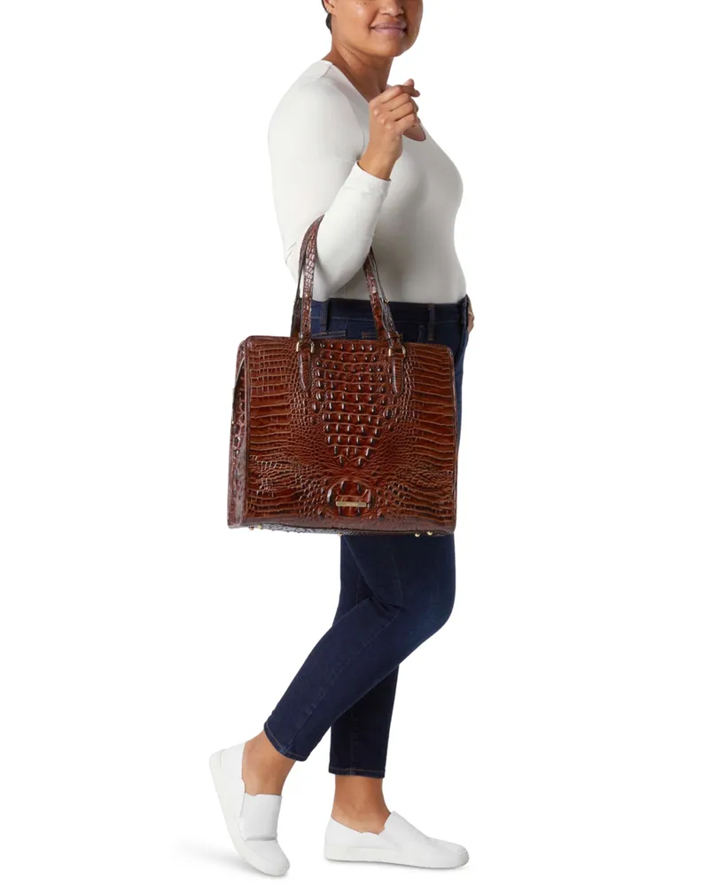 Brahmin Tia Leather Tote