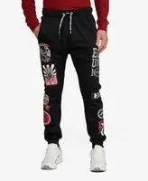 Men's Patched Joggers