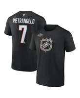 Men's Fanatics Alex Pietrangelo Black Vegas Golden Knights 2022 Nhl All-Star Game Name and Number T-shirt