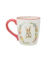 Certified International Easter Garden 5.75" Assorted Mugs, Set of 4