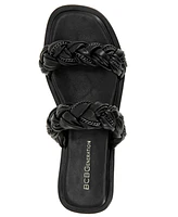 BCBGeneration Women's Taneka Woven Chain Flat Sandal