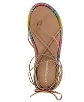 BCBGeneration Women's Tarin Lace-Up Flat Sandal