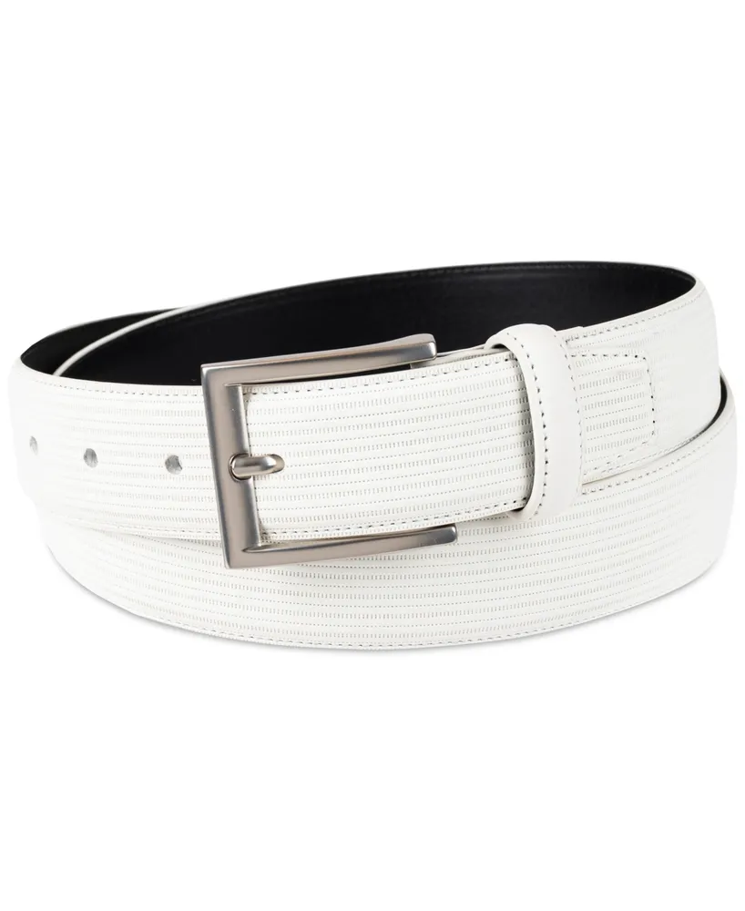 Alfani Men's Faux-Suede Belt, Created for Macy's