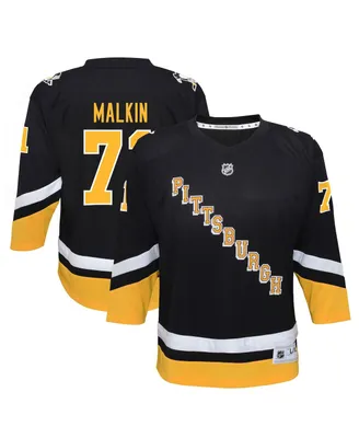 Big Boys Evgeni Malkin Black Pittsburgh Penguins 2021/22 Alternate Replica Player Jersey
