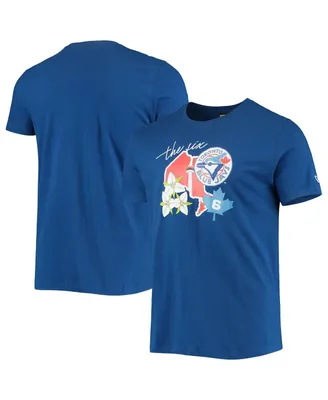 Men's New Era Royal Toronto Blue Jays City Cluster T-shirt