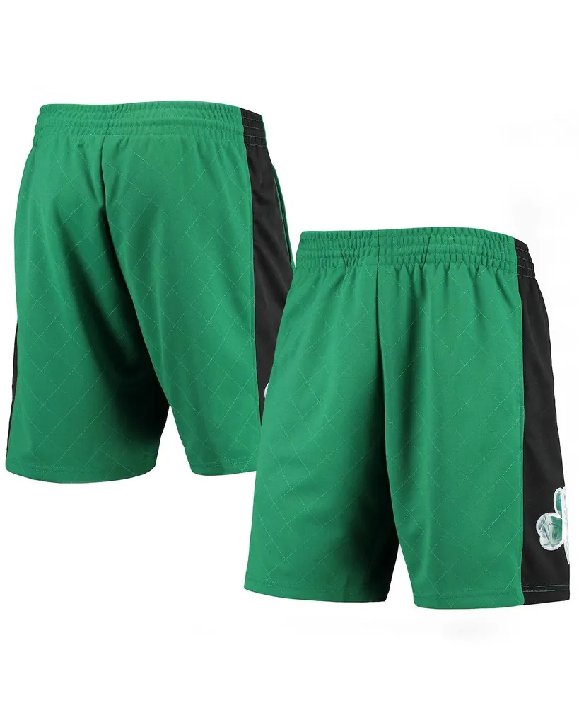 Men's Mitchell & Ness Kelly Green Boston Celtics 2007 Hardwood Classics 75th Anniversary Swingman Shorts