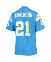 Women's Mitchell & Ness LaDainian Tomlinson Powder Blue Los Angeles Chargers Legacy Replica Player Jersey