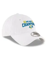 Men's New Era White Los Angeles Rams 2021 Nfc West Division Champions 9TWENTY Adjustable Hat