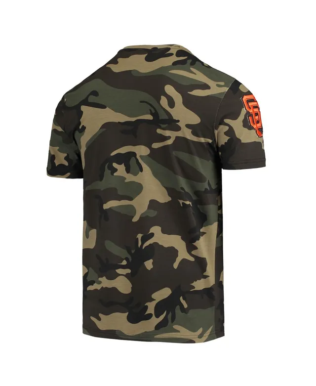 Men's Black/Tan San Diego Padres Camo T-Shirt