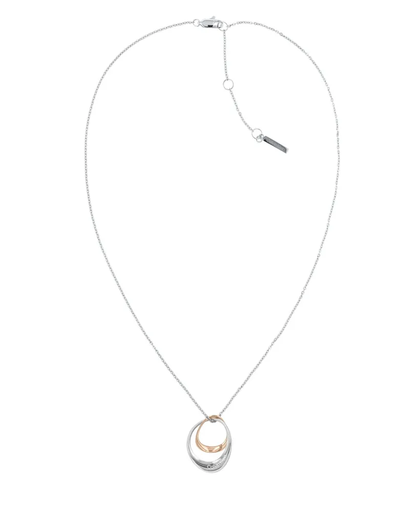 Calvin Klein Women's Two-Tone Stainless Steel Necklace - Two