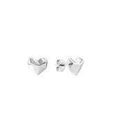 Calvin Klein Women's Carnation Gold-Tone Earrings - Silver