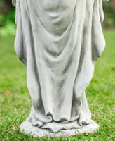 Glitzhome Blessed Mother Mary Garden Statue