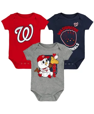 Newborn and Infant Boys Girls Red, Navy