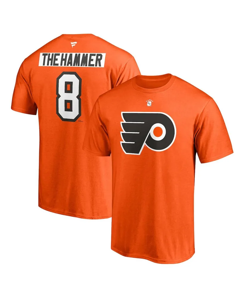 Philadelphia Flyers No8 Dave Schultz Orange 2019 Stadium Series Womens Jersey