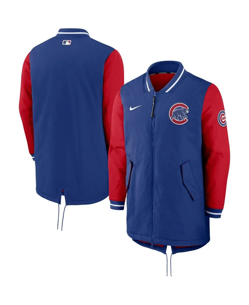 Men's Chicago Cubs Nike Navy City Connect Dugout Full-Zip Jacket