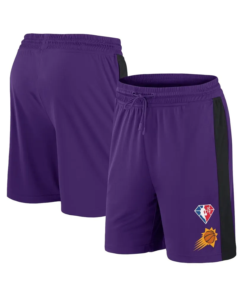 Men's Purple Phoenix Suns 75th Anniversary Downtown Performance Practice Shorts