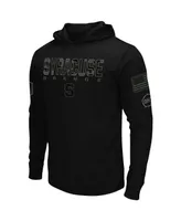 Men's Black Syracuse Orange Oht Military-Inspired Appreciation Hoodie Long Sleeve T-shirt