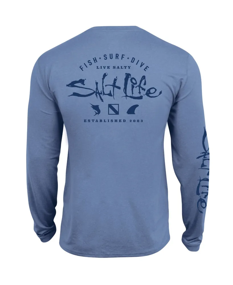 Salt Life Men's Performance Long Sleeve Pocket Tee - Macy's