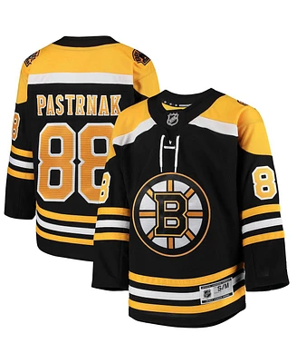 Big Boys David Pastrnak Black Boston Bruins Home Premier Player Jersey