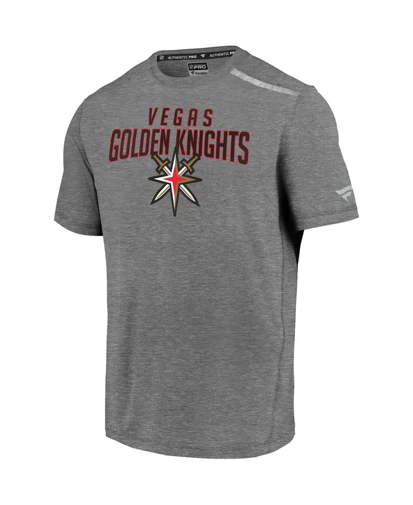 Men's Fanatics Heather Gray Vegas Gold Knights Special Edition Refresh T-shirt