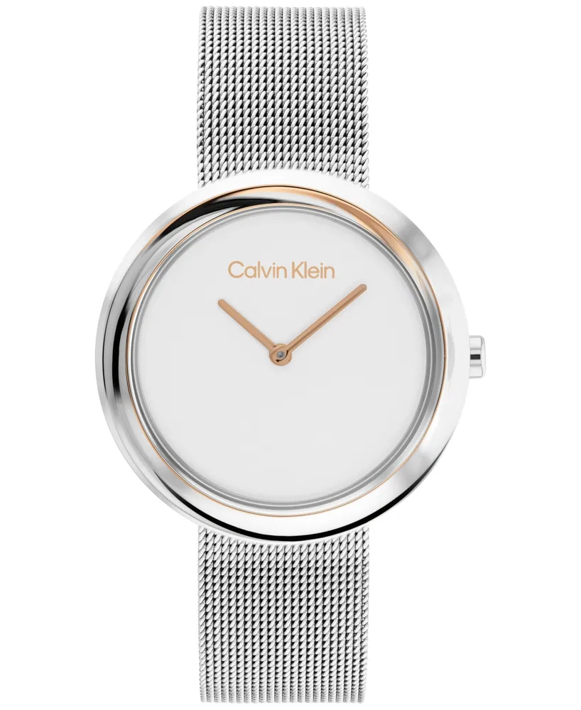 Calvin Klein Stainless Steel Mesh Bracelet Watch 34mm