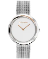 Calvin Klein Stainless Steel Mesh Bracelet Watch 34mm