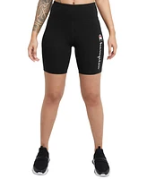 Champion Women's Authentic Script Logo Bike Shorts