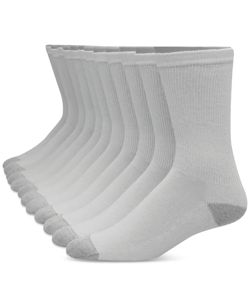 Hanes Men's 12-Pk. Ultimate Crew Socks