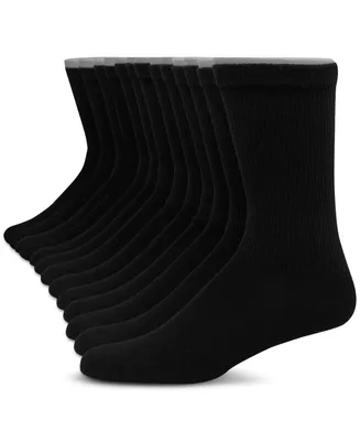 Hanes Men's 12-Pk. Ultimate Crew Socks