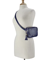 GiGi New York Women's Kylie Leather Belt Bag