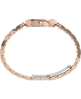 Timex Women's City Rose Gold-Tone Low Lead Brass Bracelet Watch 32mm