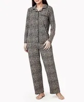 Women's Cat Love Ultra Soft Long-Sleeve Pajama Set