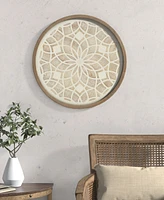 Madison Park Leah Medallion Wood Wall Decor