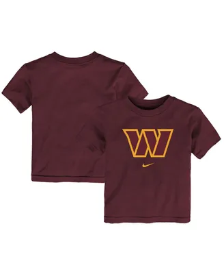 Toddler Boys and Girls Nike Burgundy Washington Commanders Team Logo T-shirt