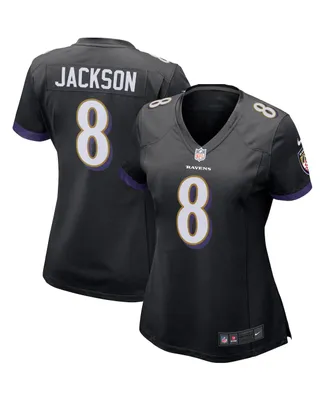 Women's Nike Lamar Jackson Black Baltimore Ravens Game Jersey