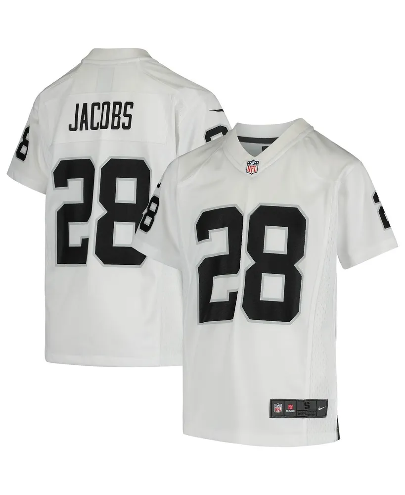 Josh Jacobs Las Vegas Raiders Nike Black Game Player Jersey