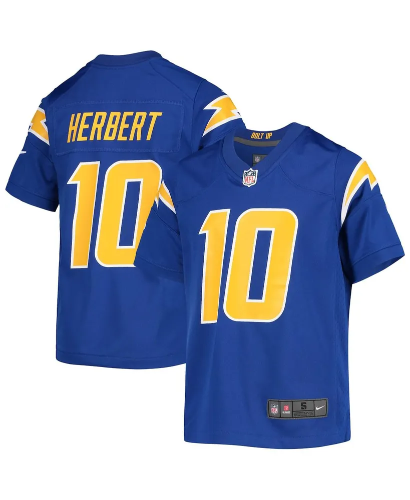 Infant Nike Justin Herbert Powder Blue Los Angeles Chargers Game Jersey 