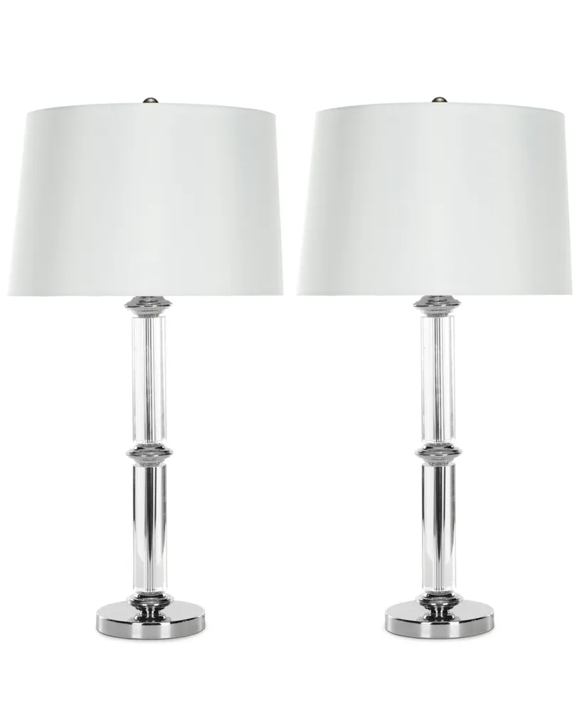 Safavieh Set of 2 Vendome Crystal Table Lamps