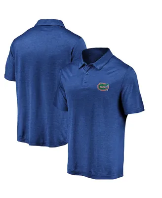 Men's Fanatics Royal Florida Gators Primary Logo Striated Polo Shirt