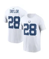 Men's Nike Jonathan Taylor White Indianapolis Colts Player Name Number T-shirt
