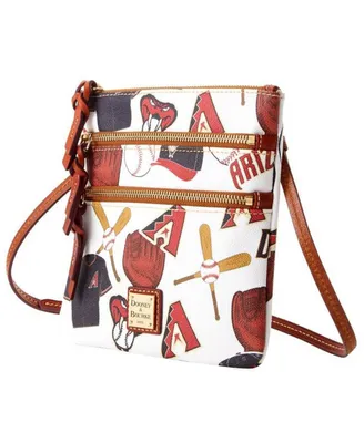 New York Mets Dooney & Bourke Game Day Triple Zip Crossbody Purse