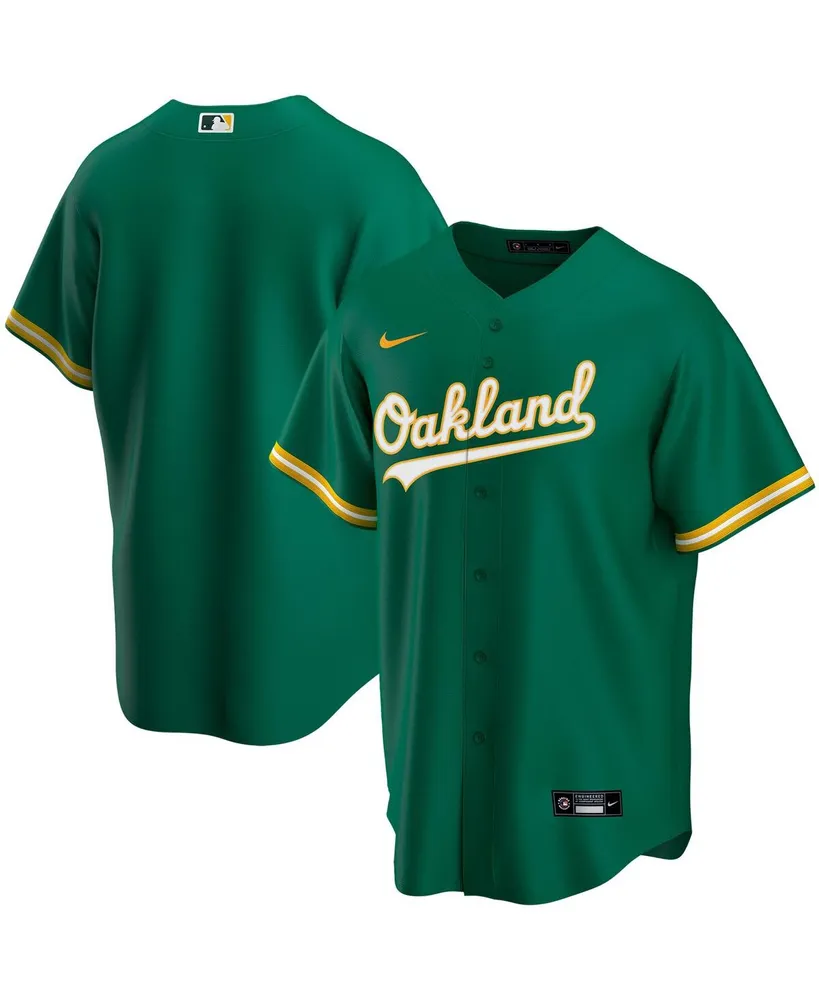 Oakland Athletics Nike Official Replica Home Jersey - Mens with Chapman 26  printing