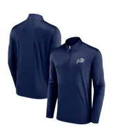 Men's Fanatics Navy Midshipmen Underdog Mindset Quarter-Zip Top