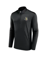 Men's Fanatics Black Ucf Knights Underdog Mindset Quarter-Zip Top