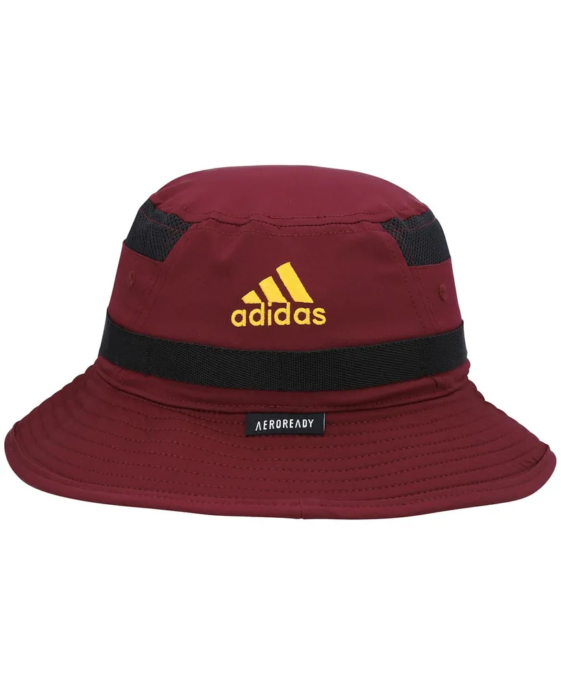 Men's adidas Maroon Arizona State Sun Devils 2021 Sideline Aeroready Bucket Hat