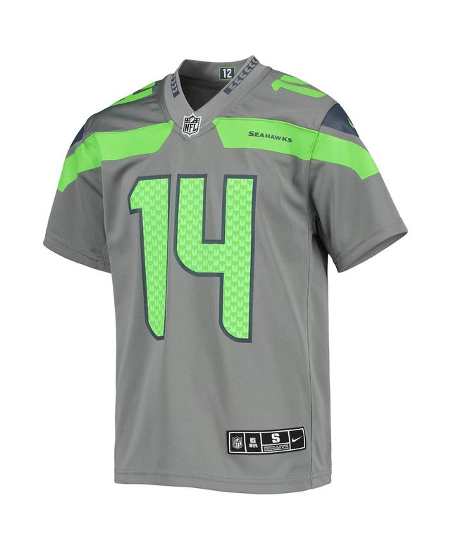 Youth Nike Kyle Pitts Gray Atlanta Falcons Inverted Game Jersey