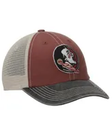 Men's Florida State Seminoles Top of the World Offroad Trucker Adjustable Hat - Garnet