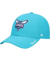 Women's '47 Teal Charlotte Hornets Miata Clean Up Logo Adjustable Hat