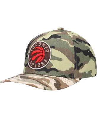 Men's Mitchell & Ness Camo Toronto Raptors Woodland Desert Snapback Hat